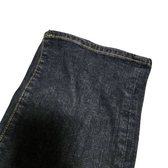 Polo Ralph Lauren Size 6 Gray Stretch Kelly Low Rise Straight Leg Jean - Picture 6 of 16